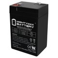 Mighty Max Battery 6V 4.5AH SLA Replacement Battery for SLA6-5F MAX3942610